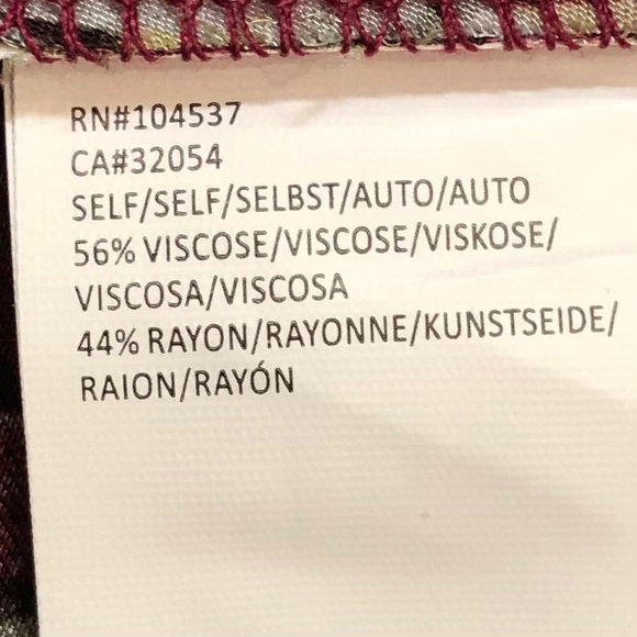 Anthropologie Silk Blouse Postcard Pocket Sz M - Picture 9 of 9